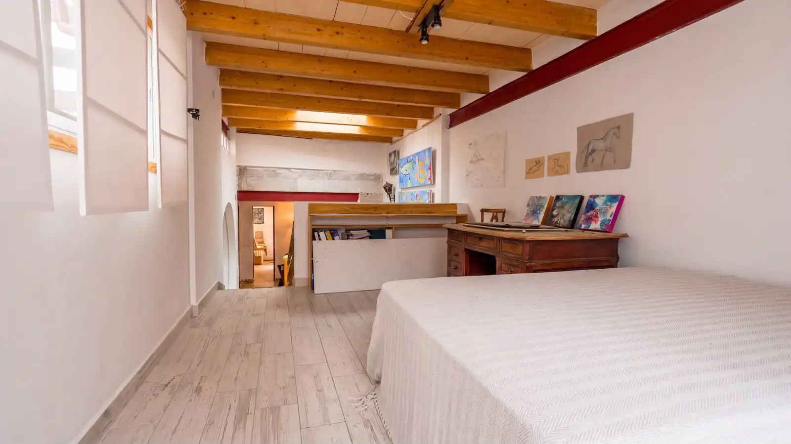 Schlafzimmer von Haus oder Chalet zum Verkauf in Pego mit Klimaanlage, Heizung und Terrasse