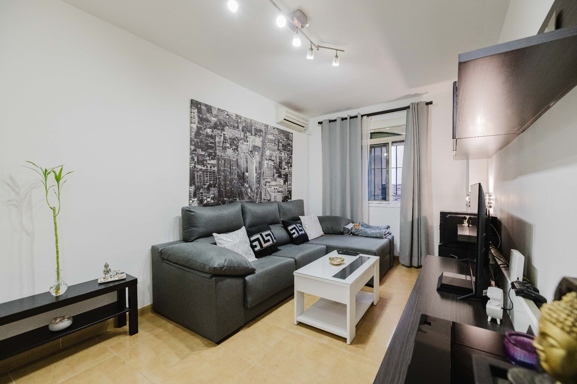 Living room of Apartment for sale in Málaga Capital  with Heating and Storage room