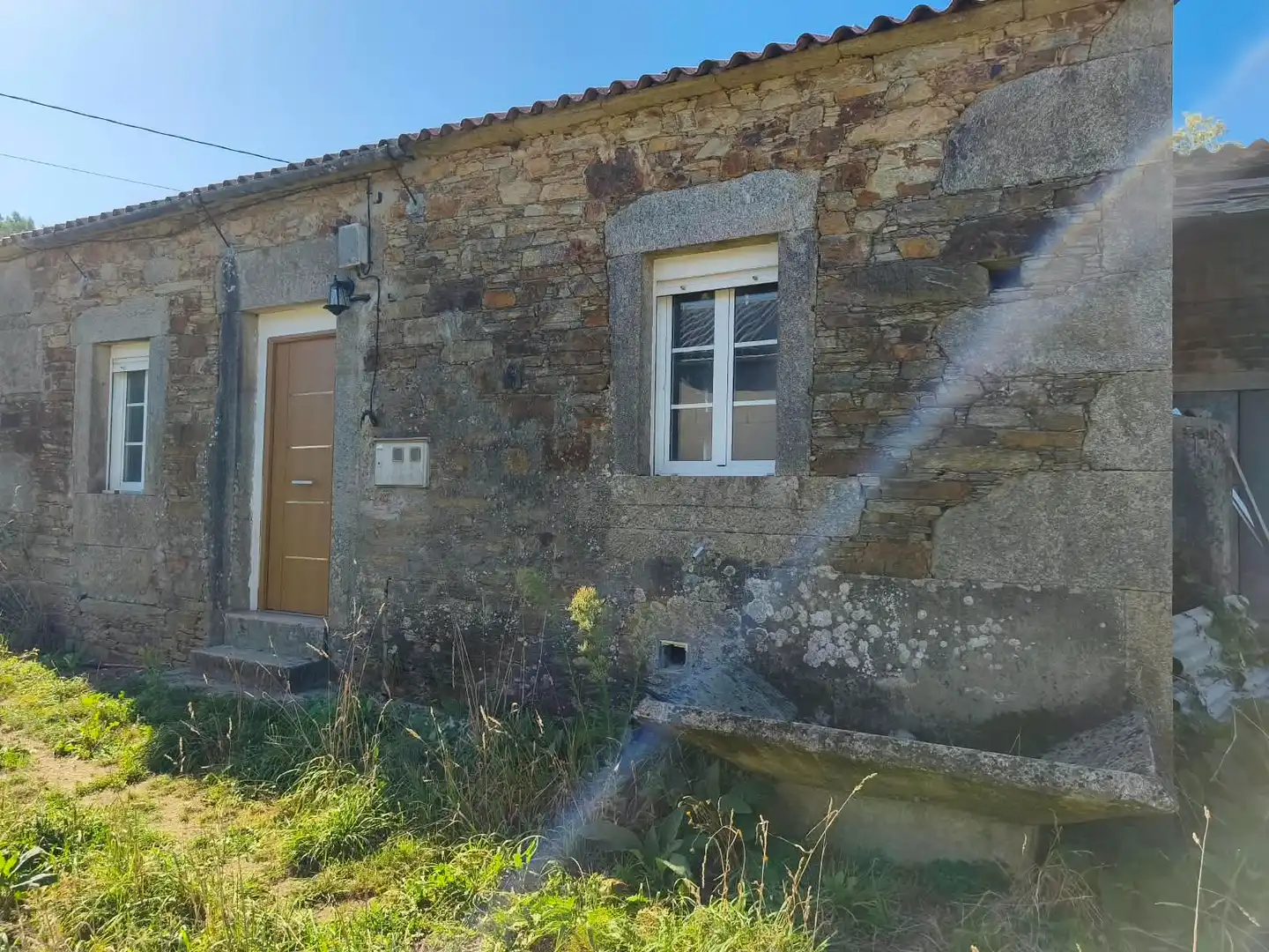 Exterior view of Houses for rent in Val do Dubra  with Private garden, Terrace and Oven
