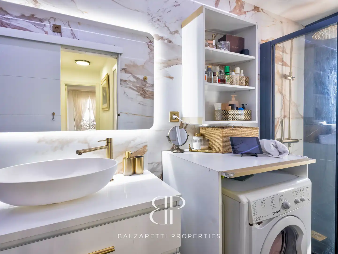 Badezimmer von Wohnung zum Verkauf in Rubí mit Klimaanlage, Heizung und Parkett