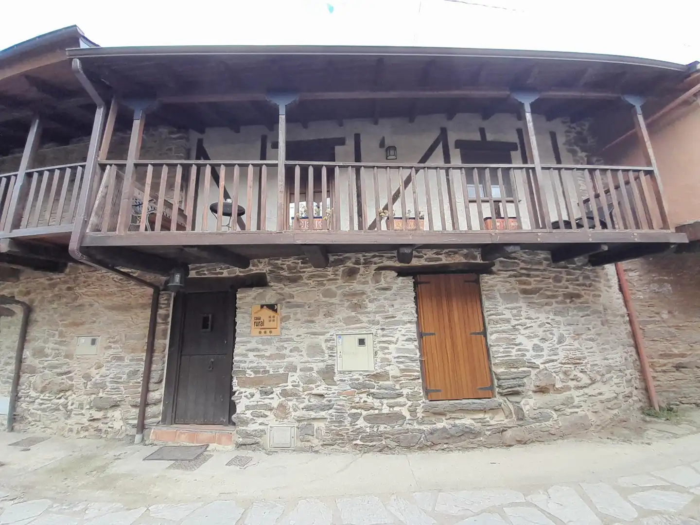 Exterior view of Houses for sale in Ponferrada  with Heating, Furnished and Balcony