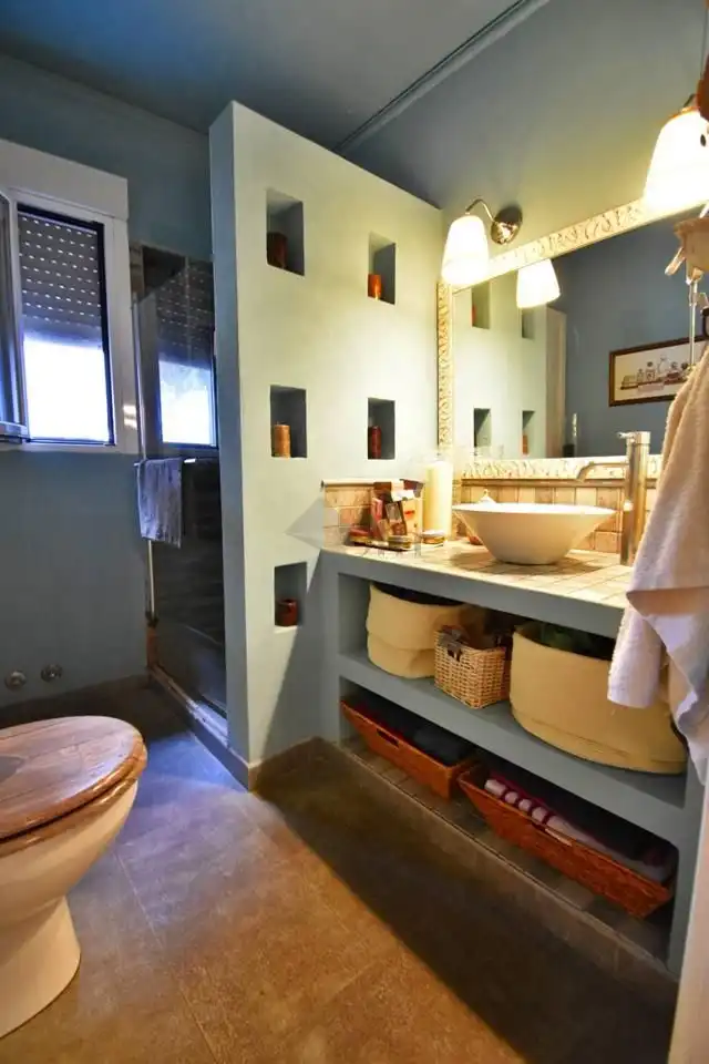 Baño de Casa o chalet en venta en Olmedo con Calefacción, Jardín privado y Piscina comunitaria