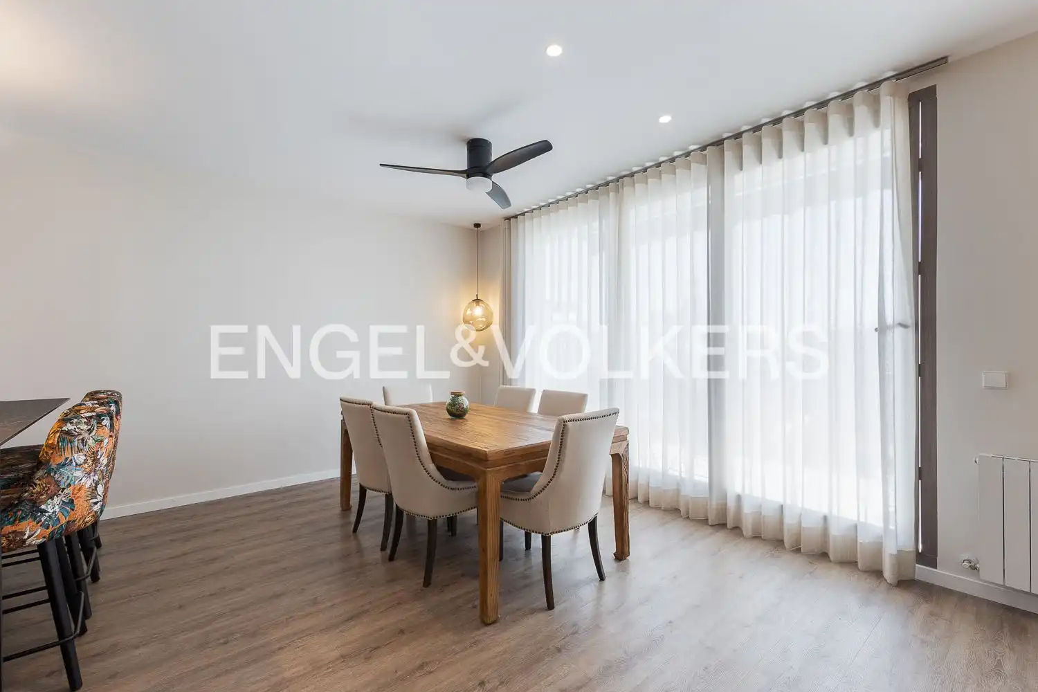Esszimmer von Wohnung zum Verkauf in Valencia mit Klimaanlage, Heizung und Terrasse