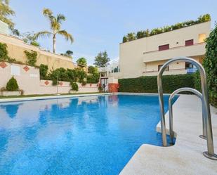 Swimming pool of Planta baja for sale in Rincón de la Victoria  with Air Conditioner, Private garden and Terrace