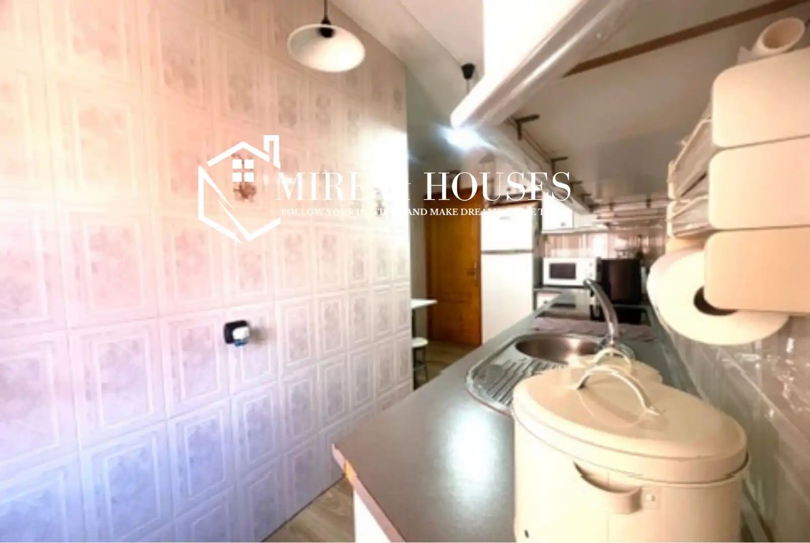 Cocina de Casa adosada en venta en El Molar (Madrid) con Calefacción, Jardín privado y Terraza