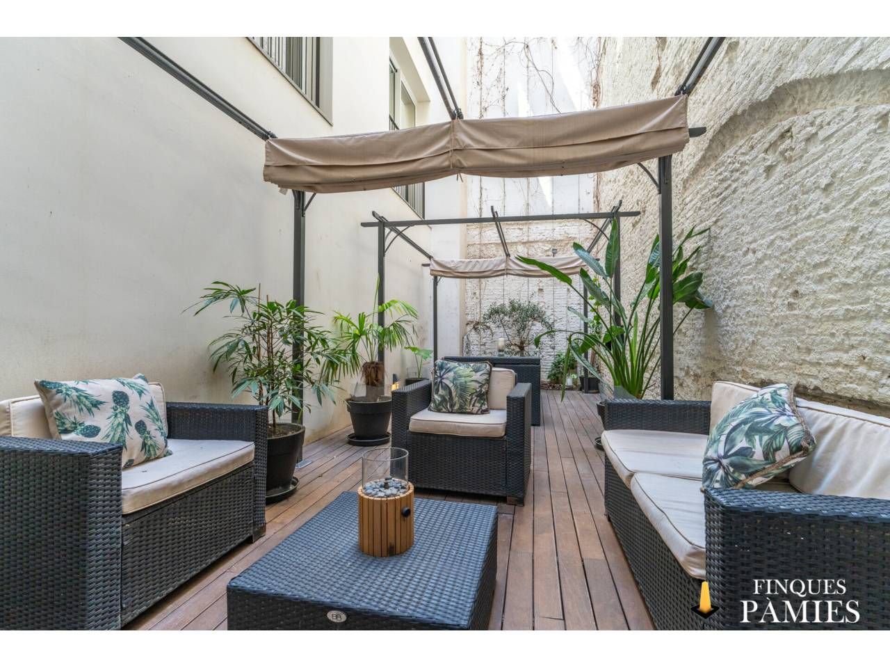 Terrassa de Pis en venda en  Barcelona Capital amb Aire condicionat, Calefacció i Parquet