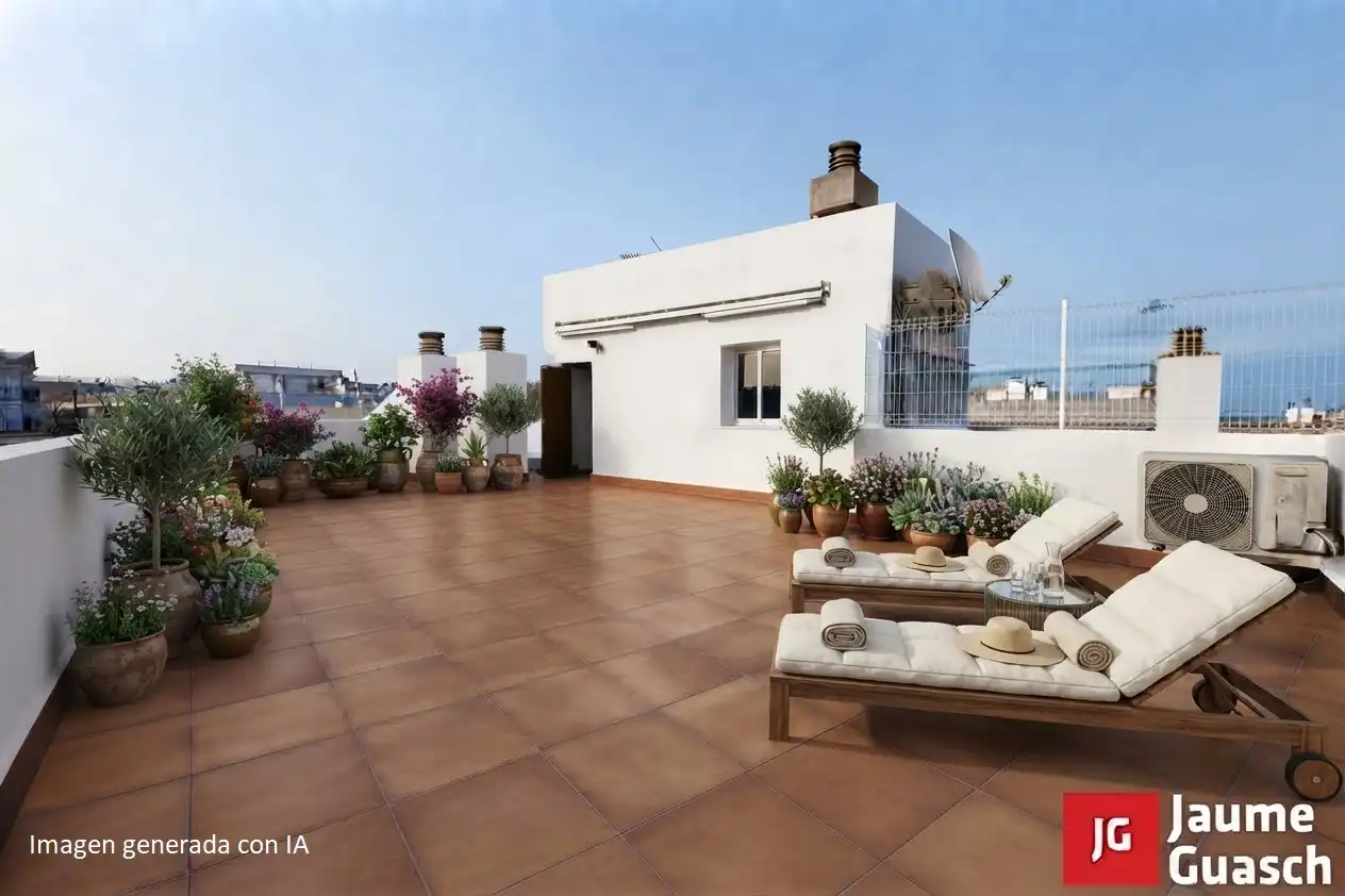 Terrace of Attic for sale in Centre