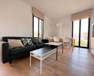 Sala d'estar de Pis de lloguer en  Barcelona Capital amb Aire condicionat, Calefacció i Parquet