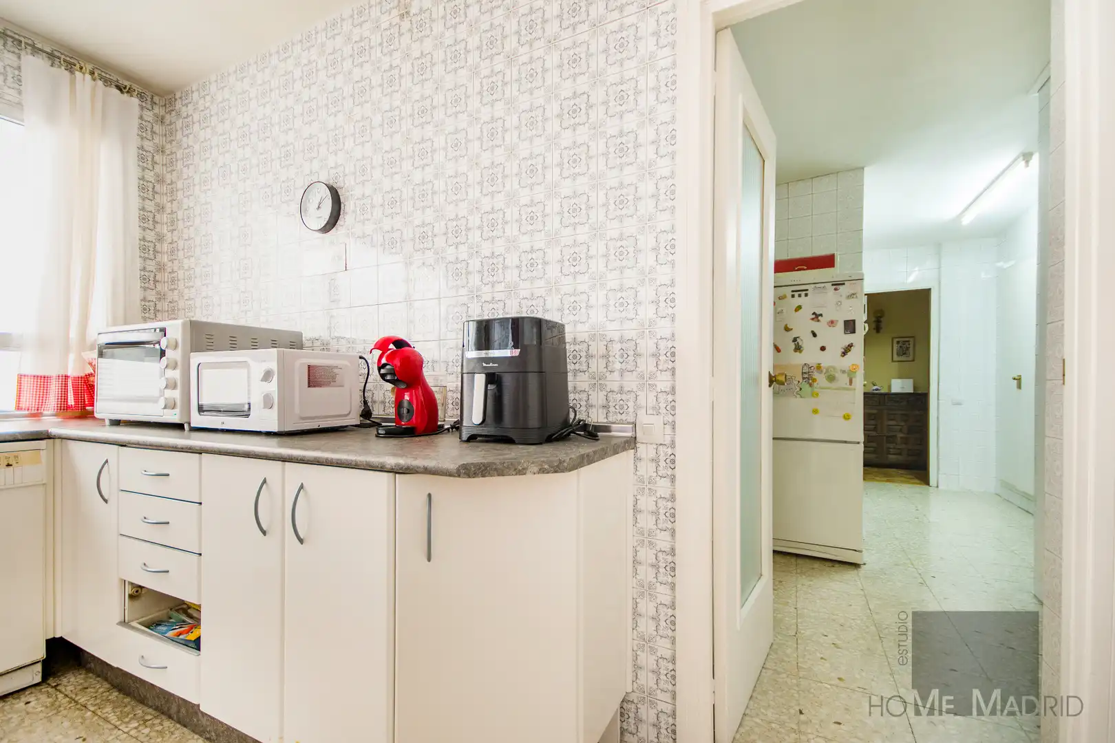 Cuina de Pis en venda en Madrid amb Calefacció, Parquet i Terrassa