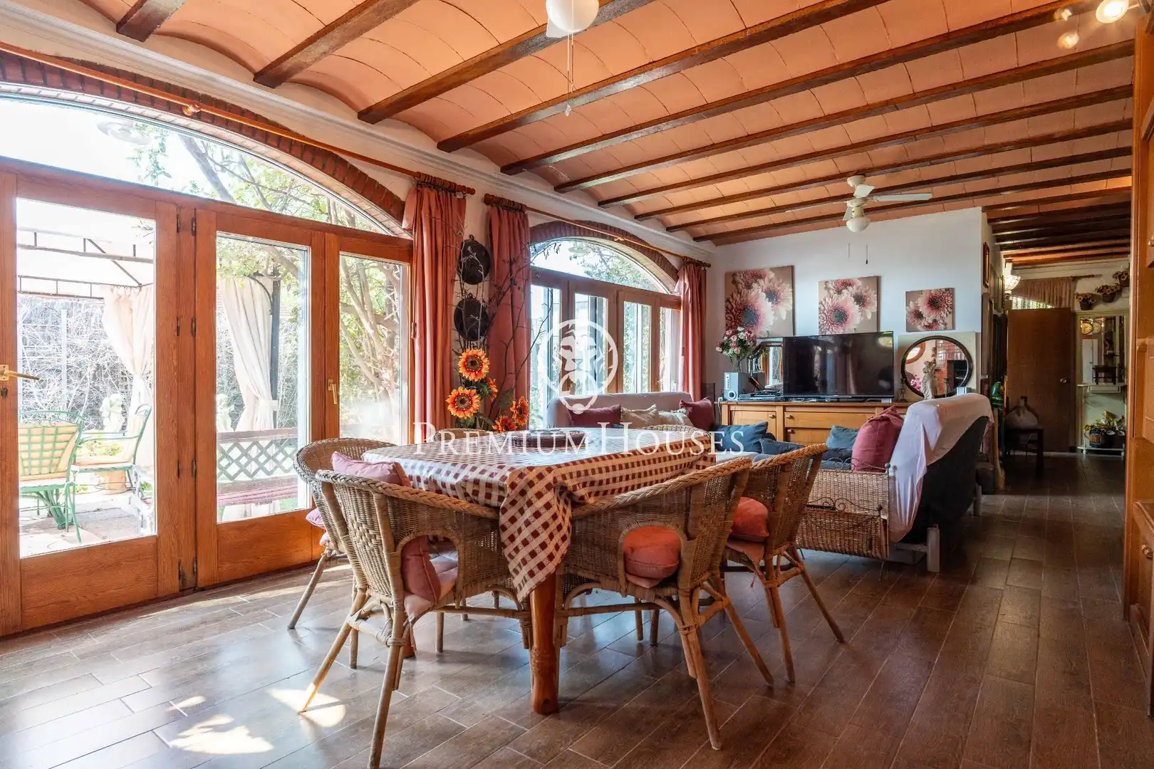 Dining room of Houses for sale in Gavà  with Heating, Private garden and Terrace