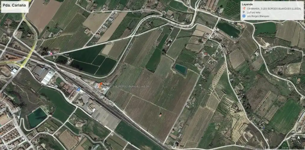 Terreno industrial en venta en Les Borges Blanques