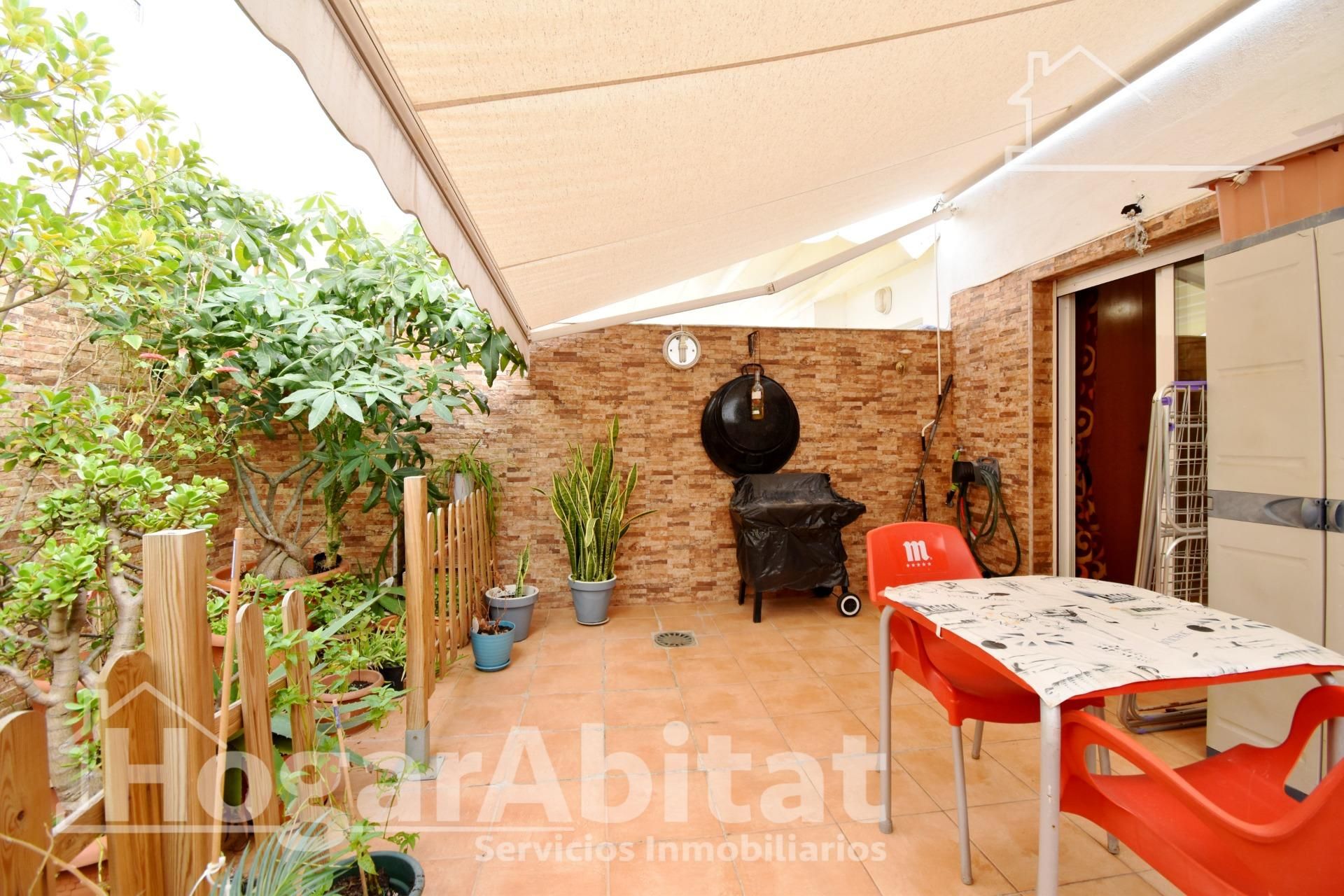 Terrace of Flat for sale in Oliva  with Air Conditioner, Terrace and Storage room