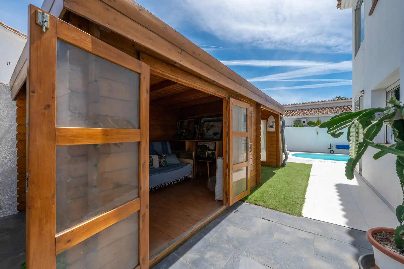 Terrace of Houses for sale in Estepona  with Air Conditioner, Private garden and Terrace