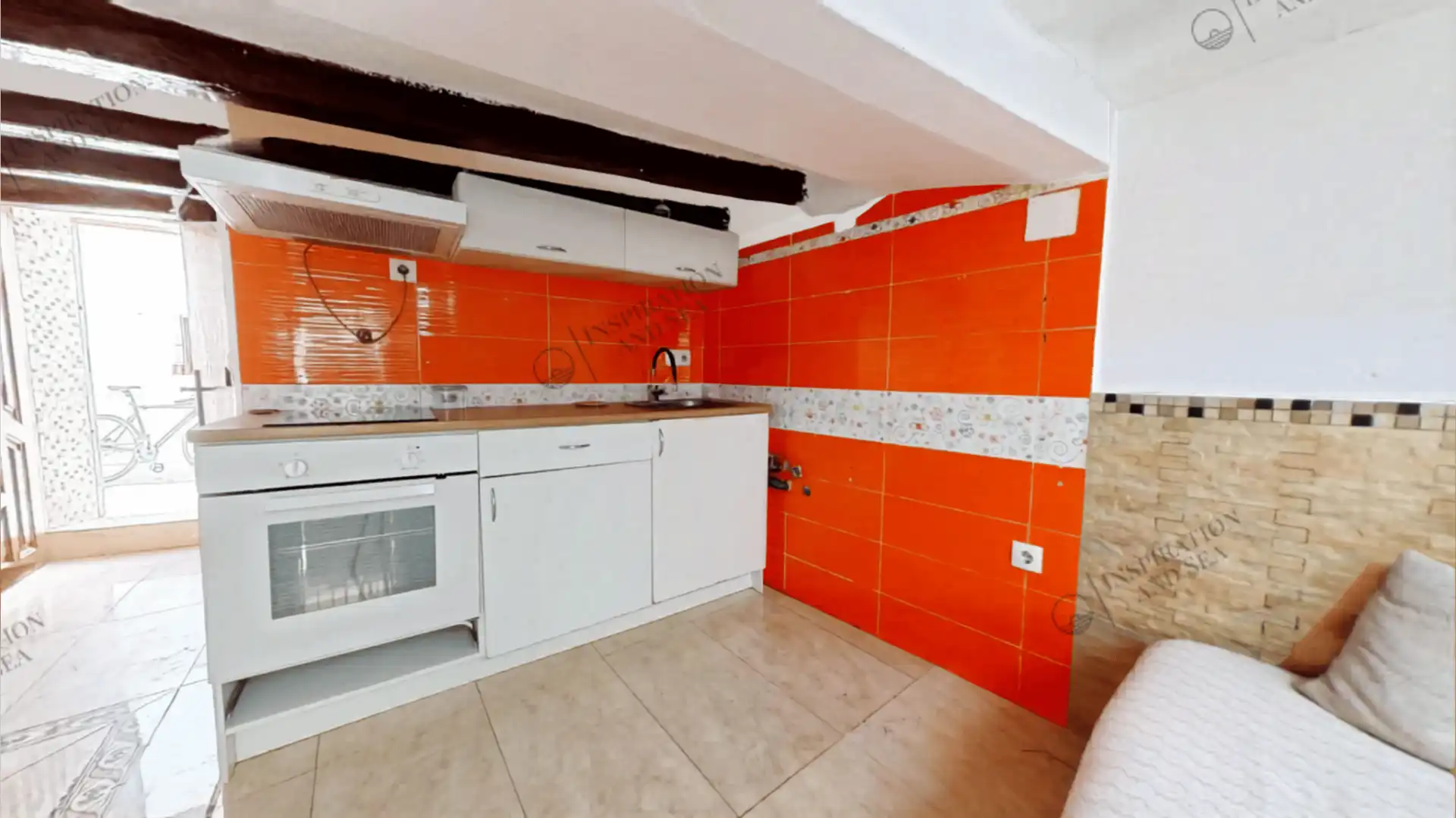 Küche von Wohnung zum Verkauf in Eivissa mit Klimaanlage und Heizung