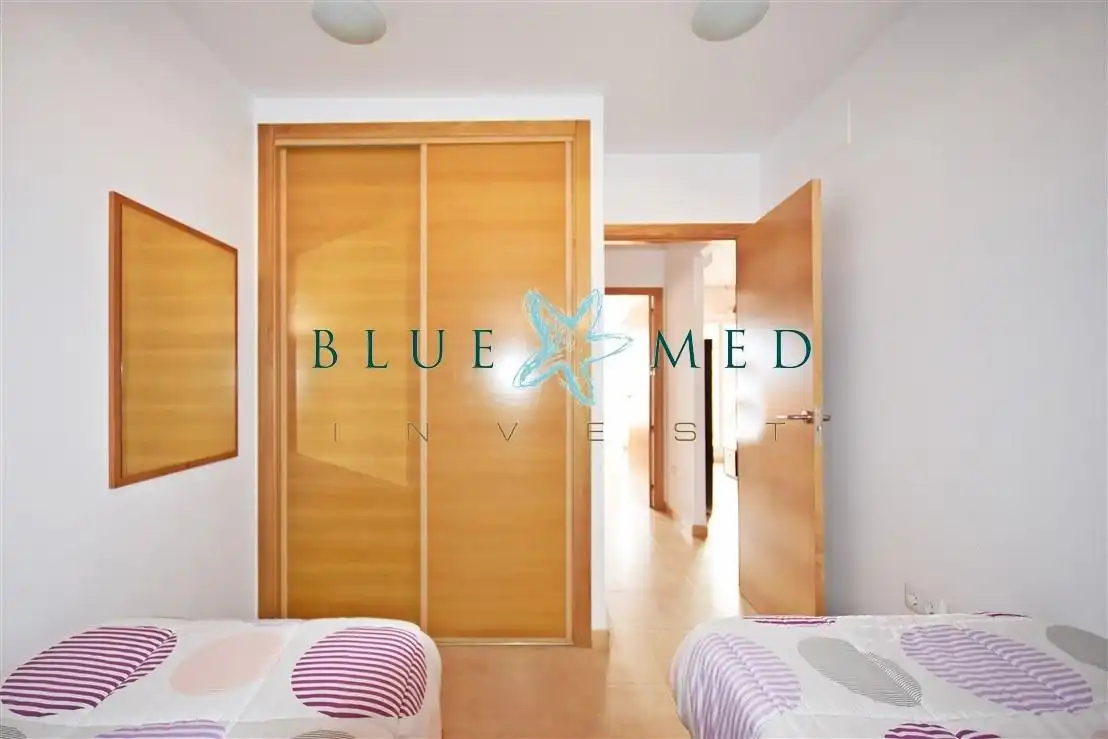 Habitación de Apartamento en venta en Alhama de Murcia con Aire acondicionado, Calefacción y Jardín privado