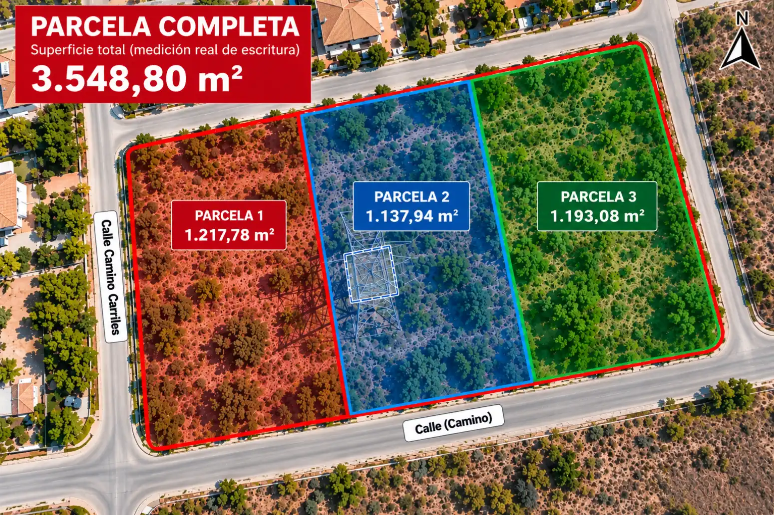 Residential land for sale in El Palmar - DS CARRIL CARRILES 0, imagen 2