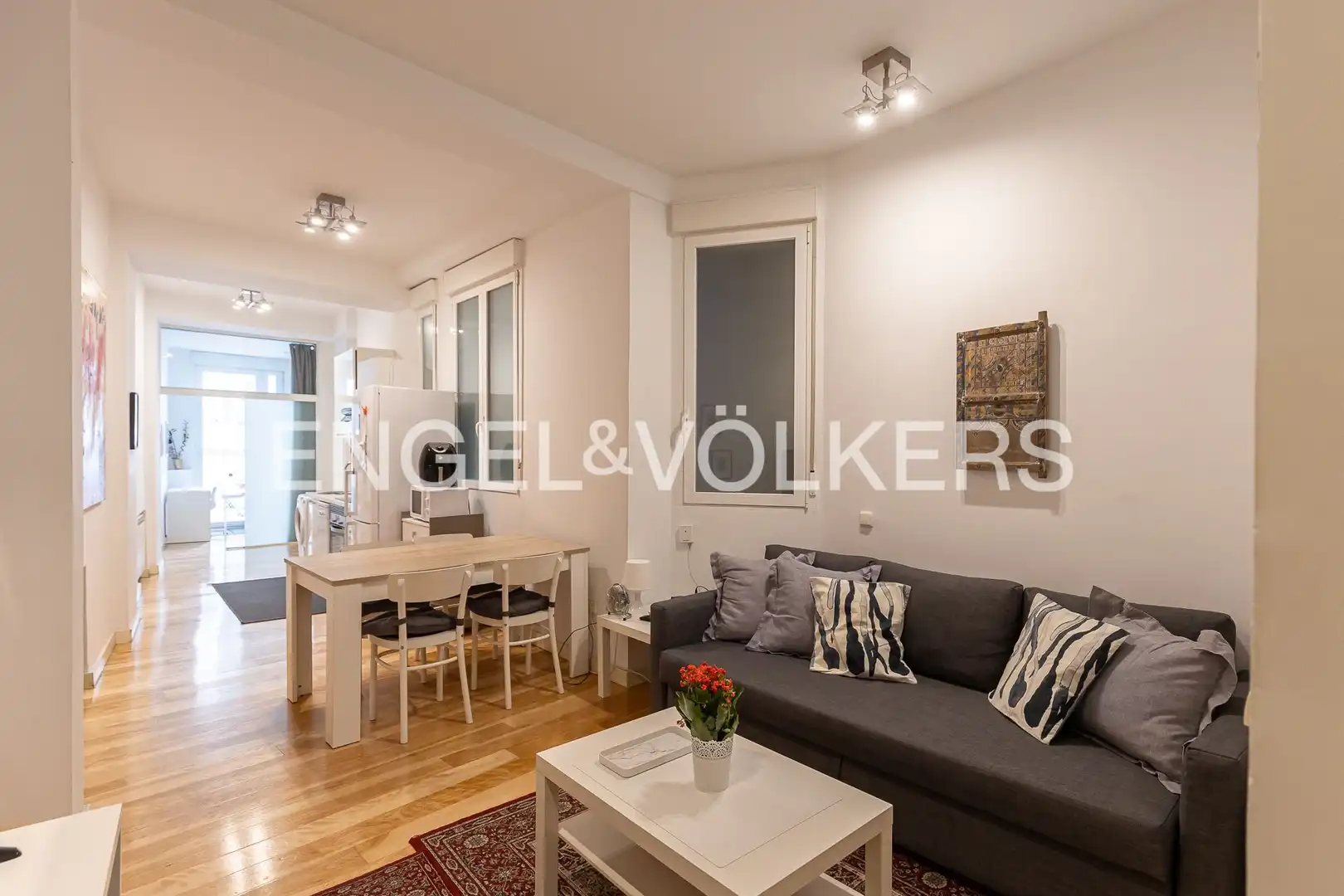 Sala de estar de Piso en venta en Madrid con Aire acondicionado, Calefacción y Parquet