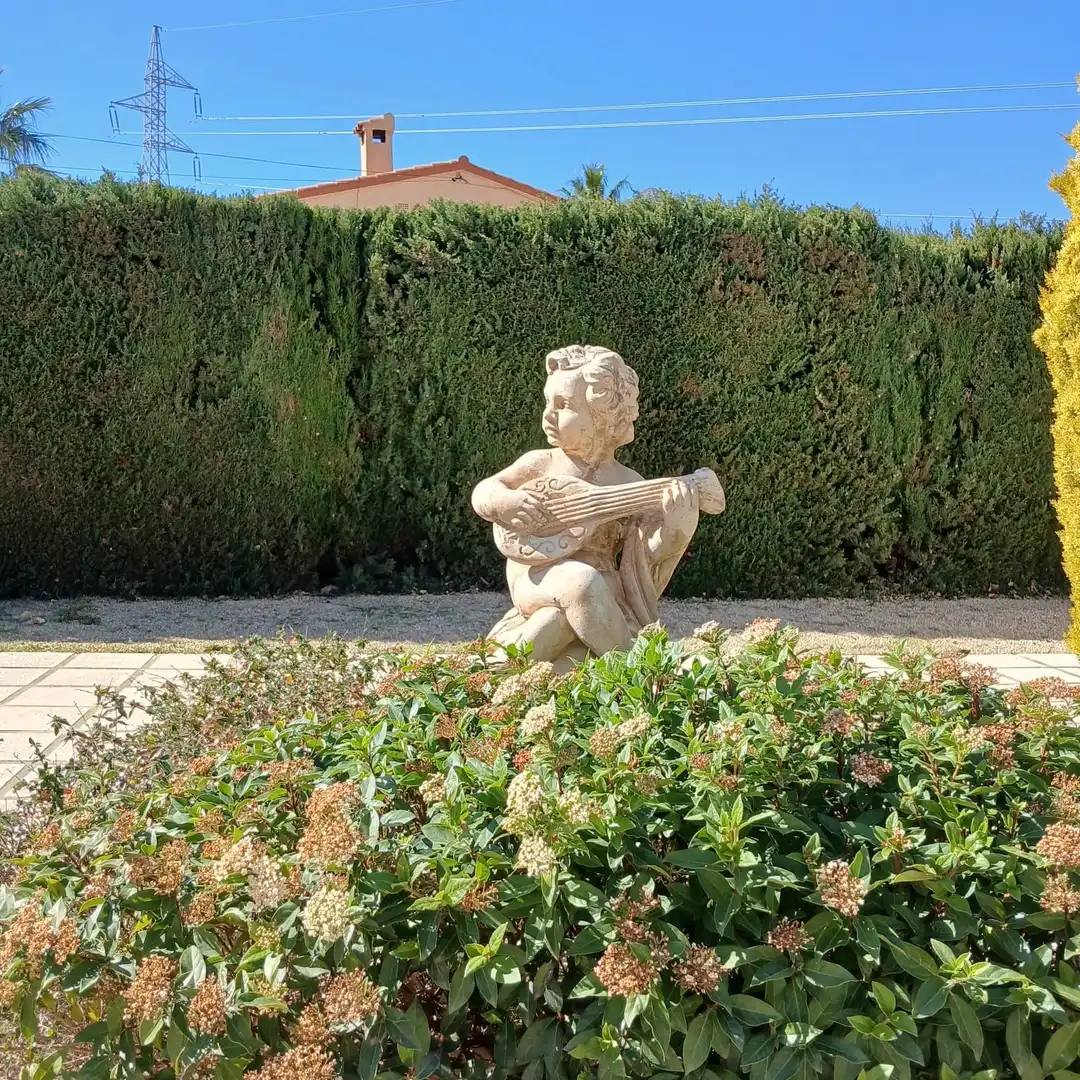 Jardín de Casa o chalet en venta en La Nucia con Aire acondicionado, Calefacción y Jardín privado