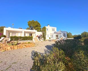 Exterior view of House or chalet for sale in Sant Antoni de Portmany  with Terrace and Swimming Pool