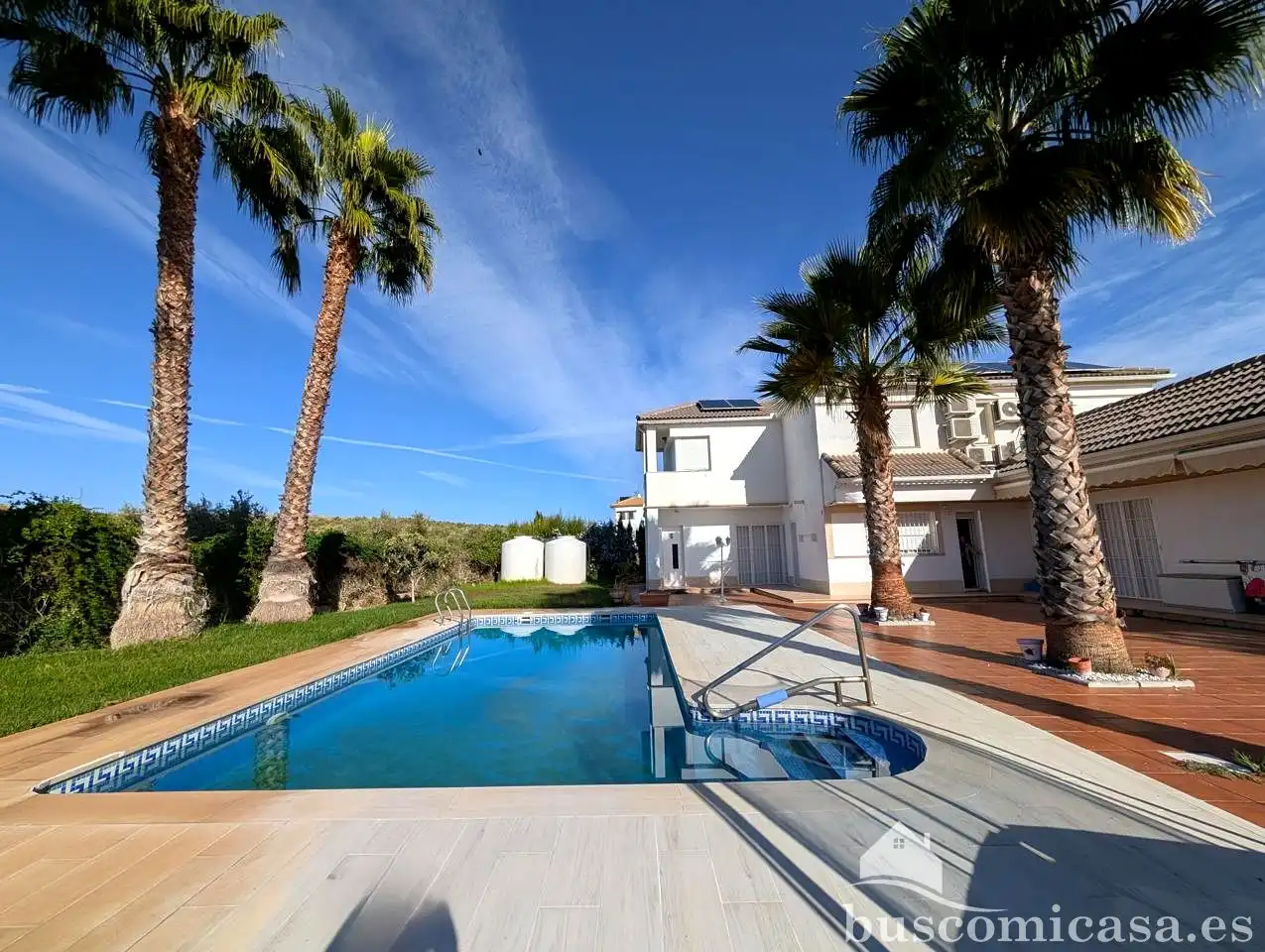 Piscina de Finca rústica en venda en Linares amb Aire condicionat, Calefacció i Jardí privat