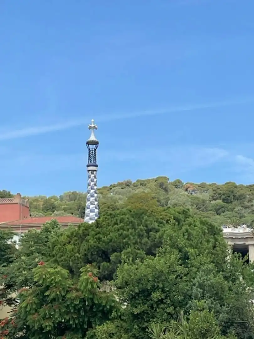 Exterior view of Flat for rent in Barcelona  with Air Conditioner, Heating and Private garden