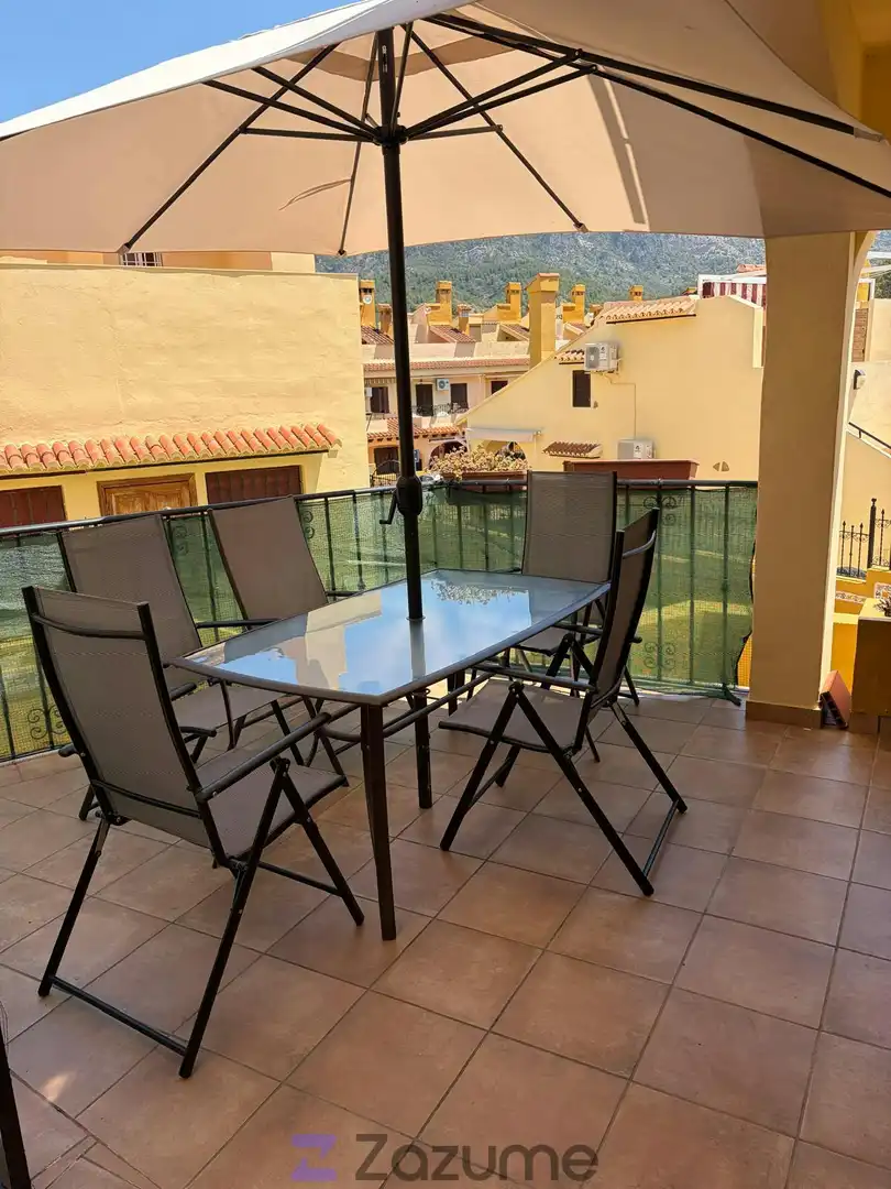 Terrace of Detached homes for rent in Sueca  with Air Conditioner, Terrace and Swimming Pool