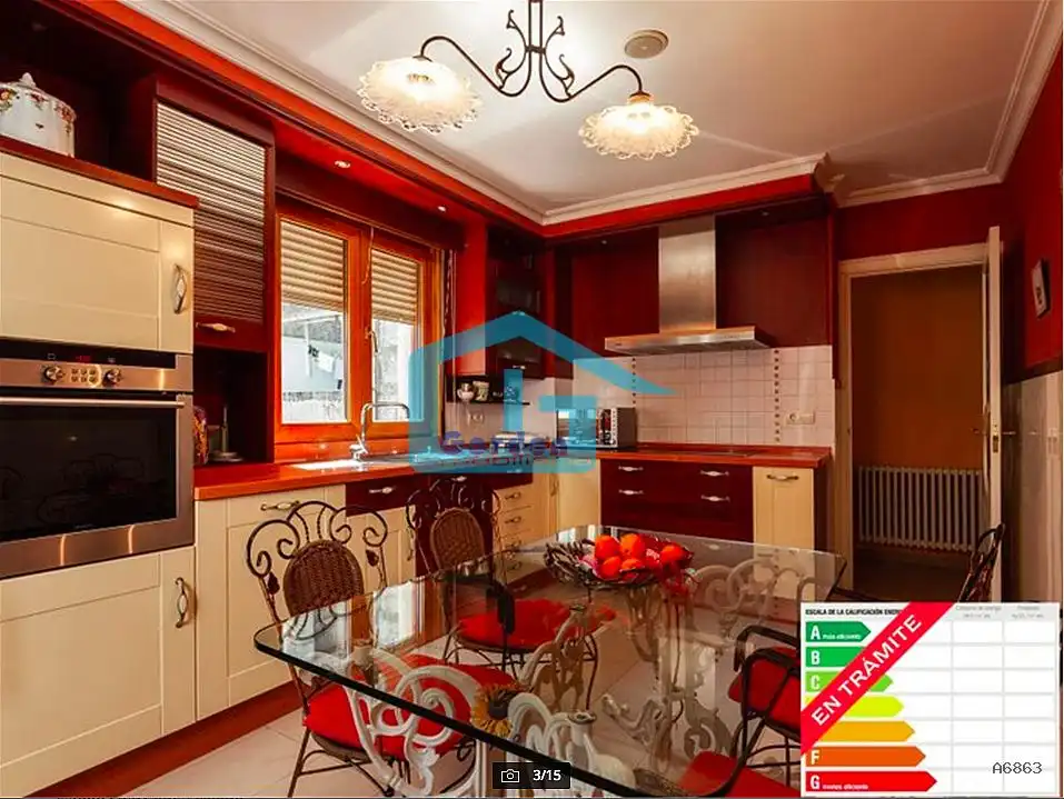Cocina de Casa o chalet en venta en Vilagarcía de Arousa con Trastero y Amueblado