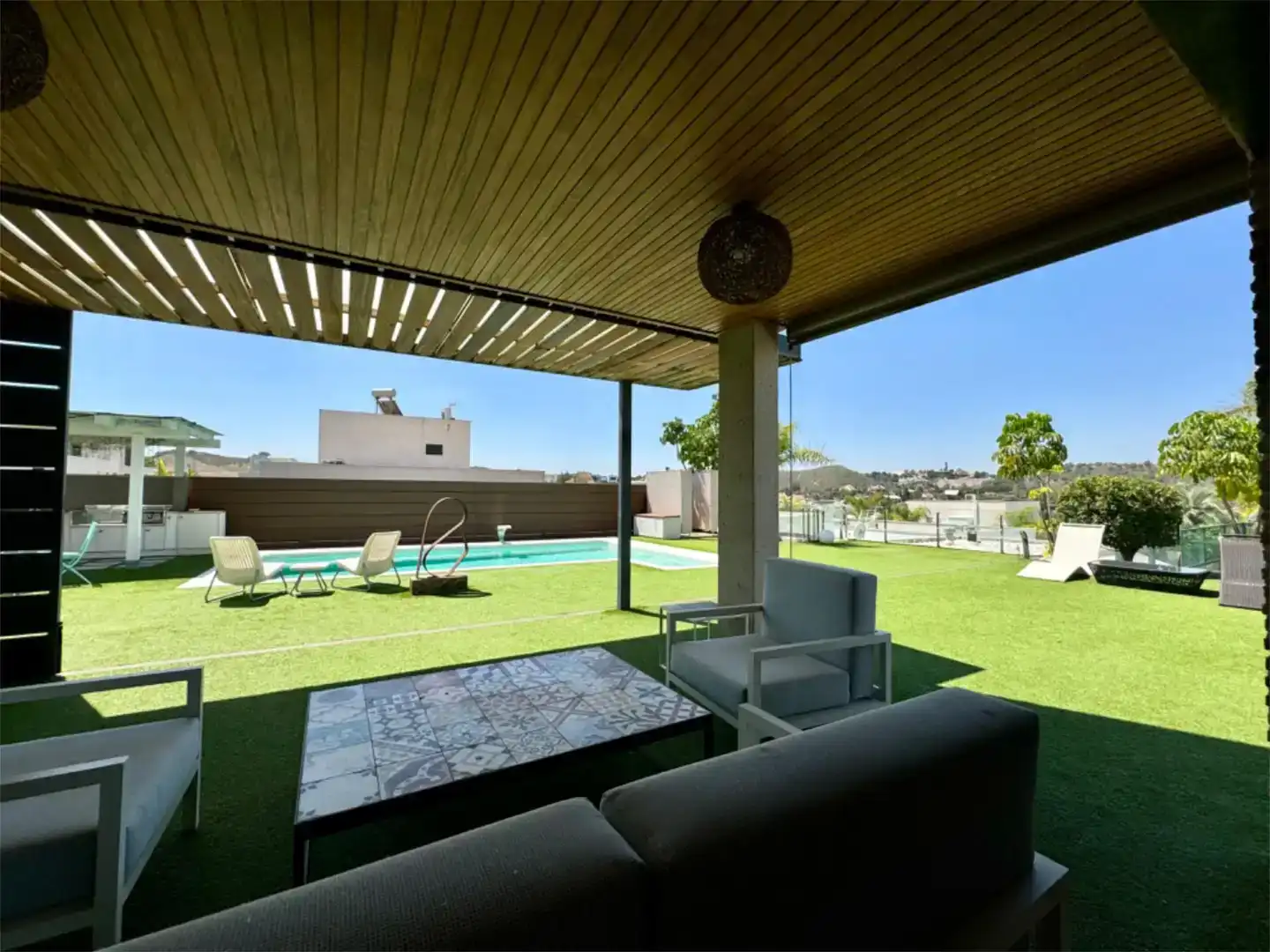 Terrassa de Casa o xalet en venda en Molina de Segura amb Aire condicionat i Piscina