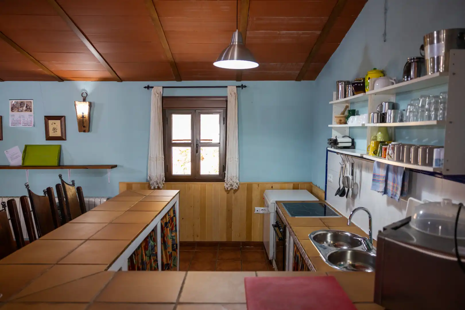 Cocina de Finca rústica en venta en Montejaque con Aire acondicionado, Jardín privado y Terraza