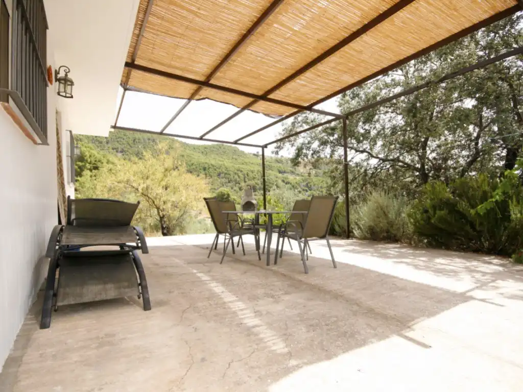 Terrasse von Country house zur Miete in Tolox
