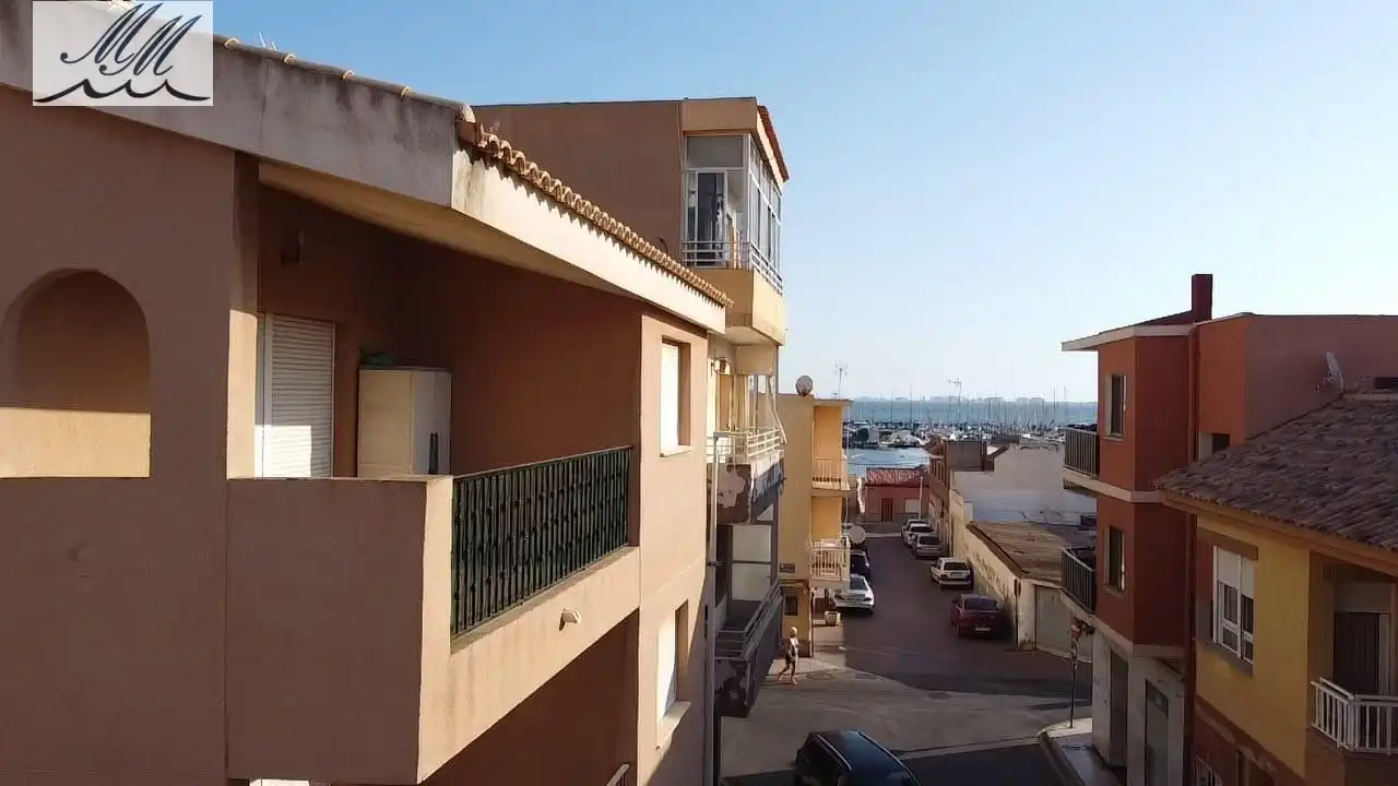 Exterior view of Attic for sale in Cartagena  with Air Conditioner, Terrace and Furnished