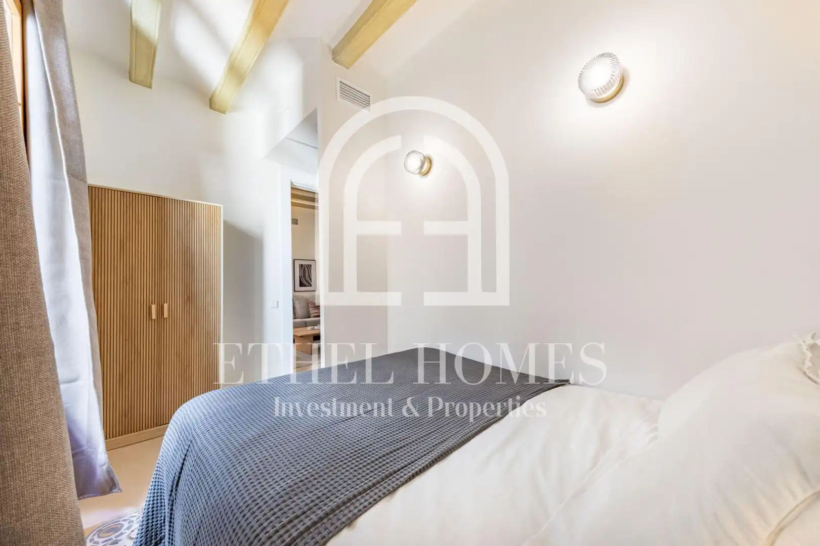 Habitación de Piso de alquiler en Barcelona con Aire acondicionado, Calefacción y Balcón