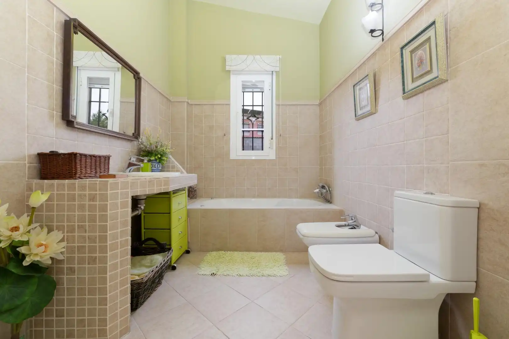 Baño de Casa o chalet en venta en Alhaurín de la Torre con Aire acondicionado, Calefacción y Piscina