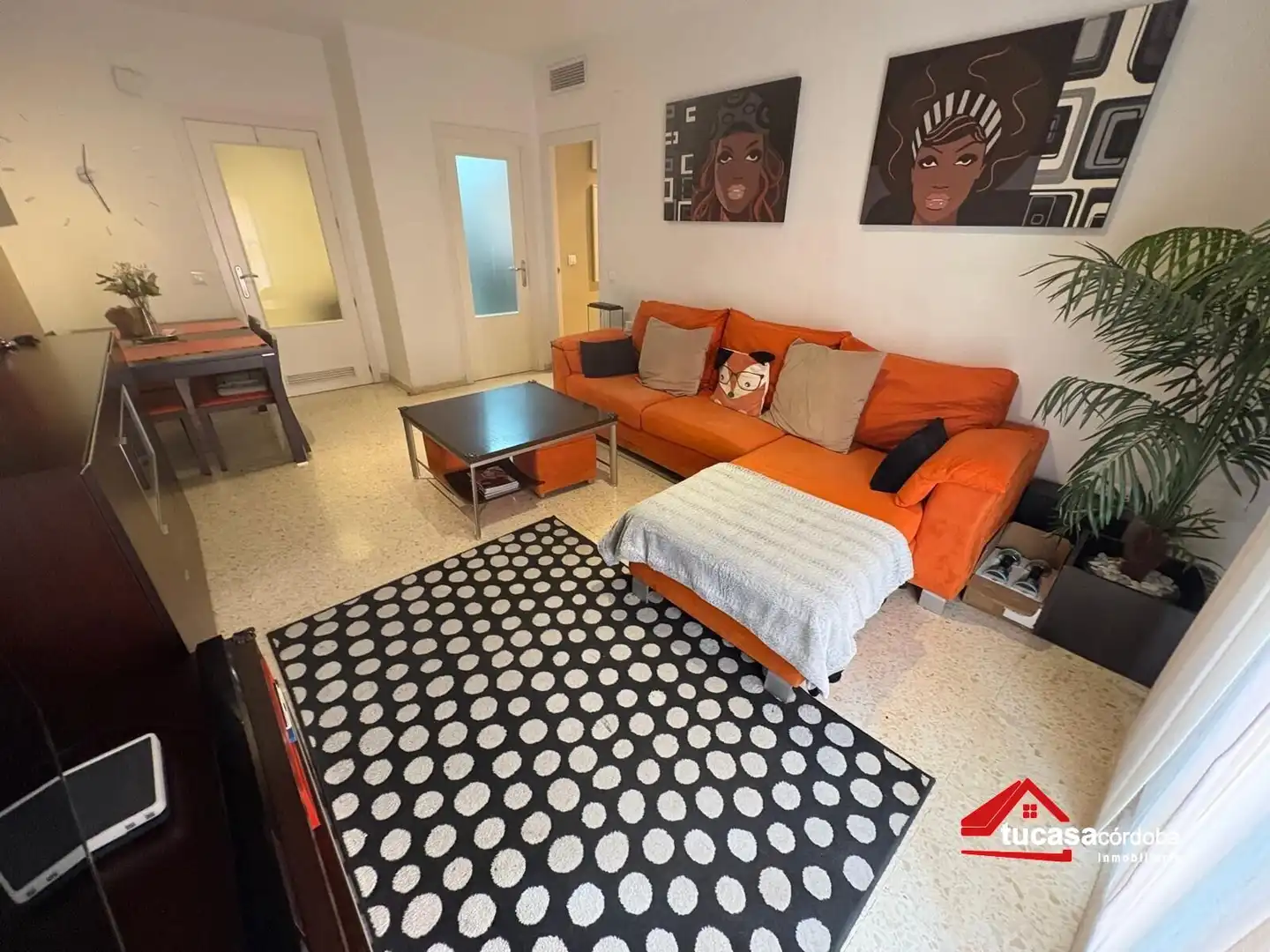 Living room of Flat for sale in Córdoba  with Air Conditioner and Balcony
