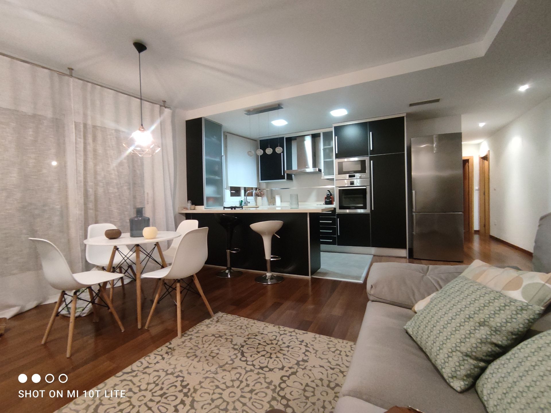 Kitchen of Flat to rent in Elche / Elx  with Air Conditioner, Parquet flooring and Furnished