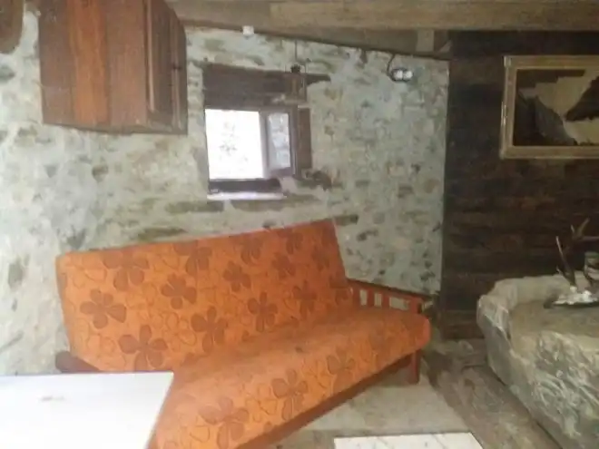 Sala d'estar de Casa o xalet en venda en Cudillero amb Moblat