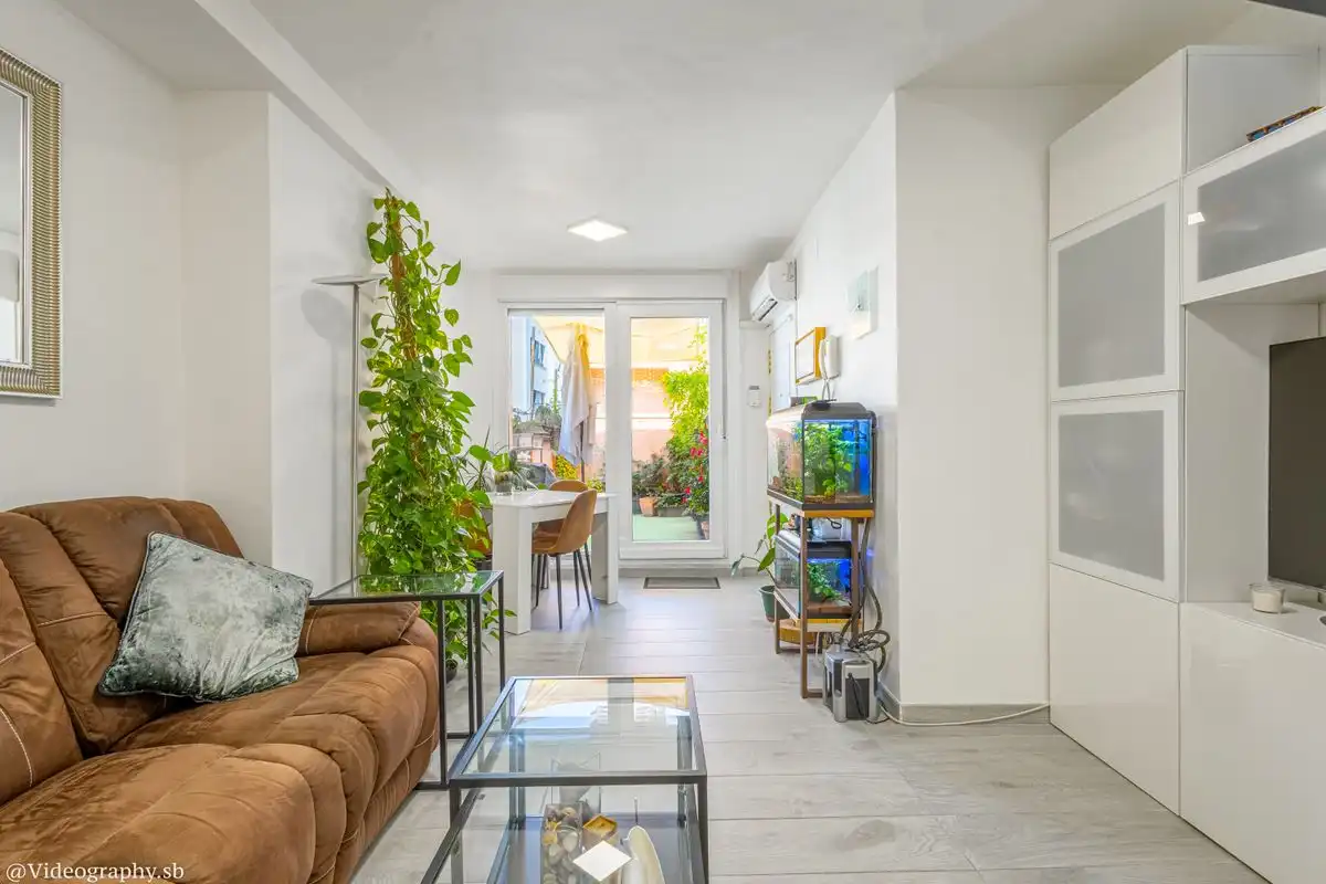 Sala de estar de Dúplex en venta en Madrid con Aire acondicionado, Calefacción y Terraza