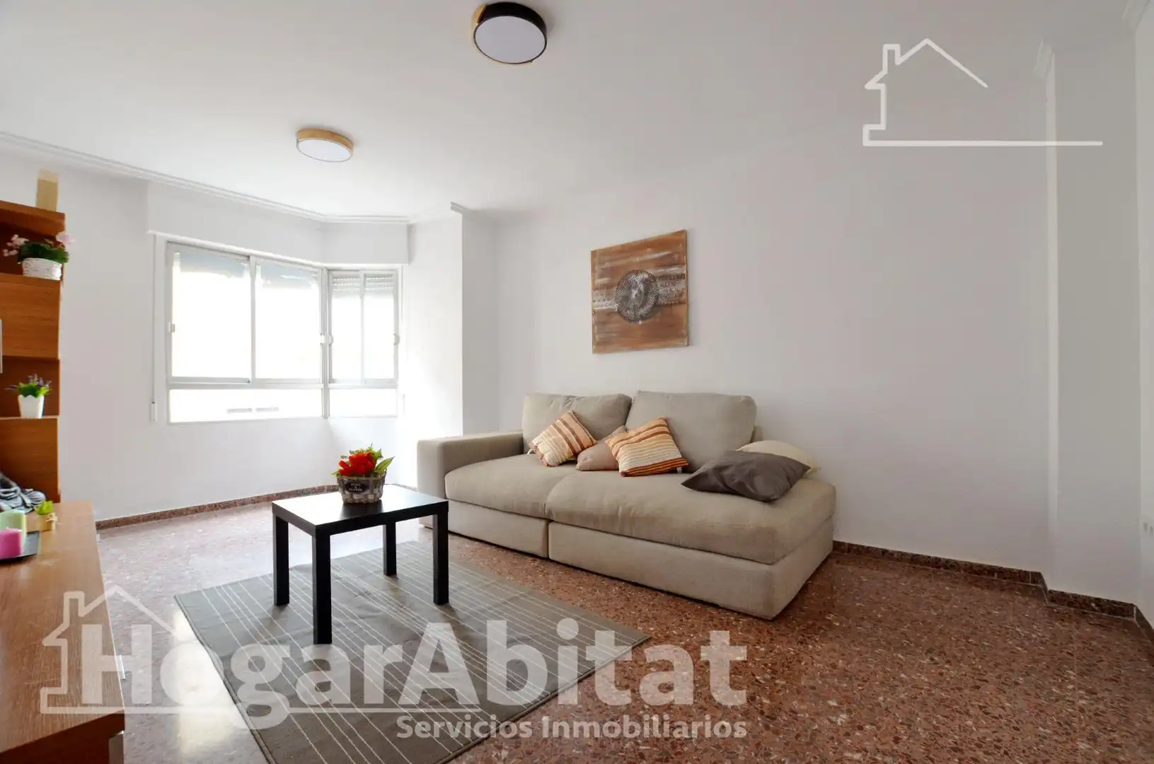 Sala de estar de Piso en venta en Tavernes de la Valldigna