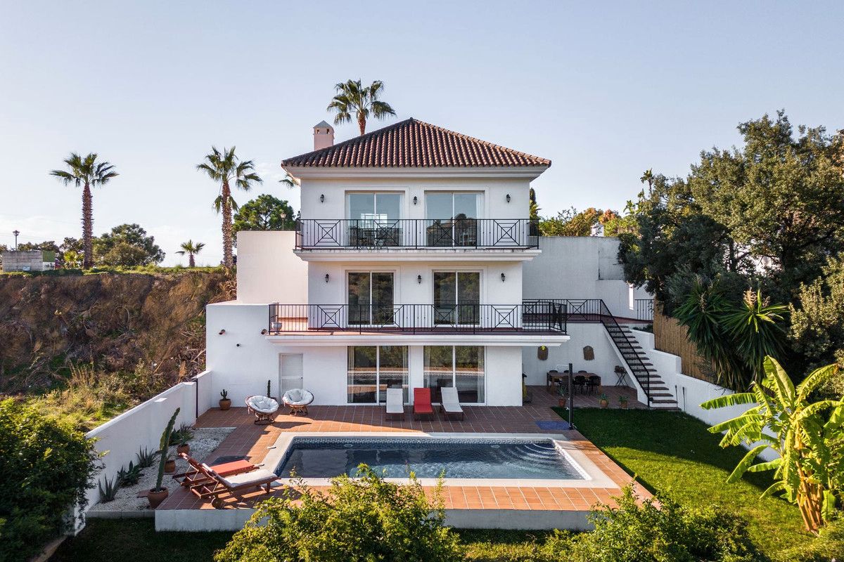 Jardí de Casa o xalet en venda en Estepona amb Aire condicionat, Jardí privat i Terrassa