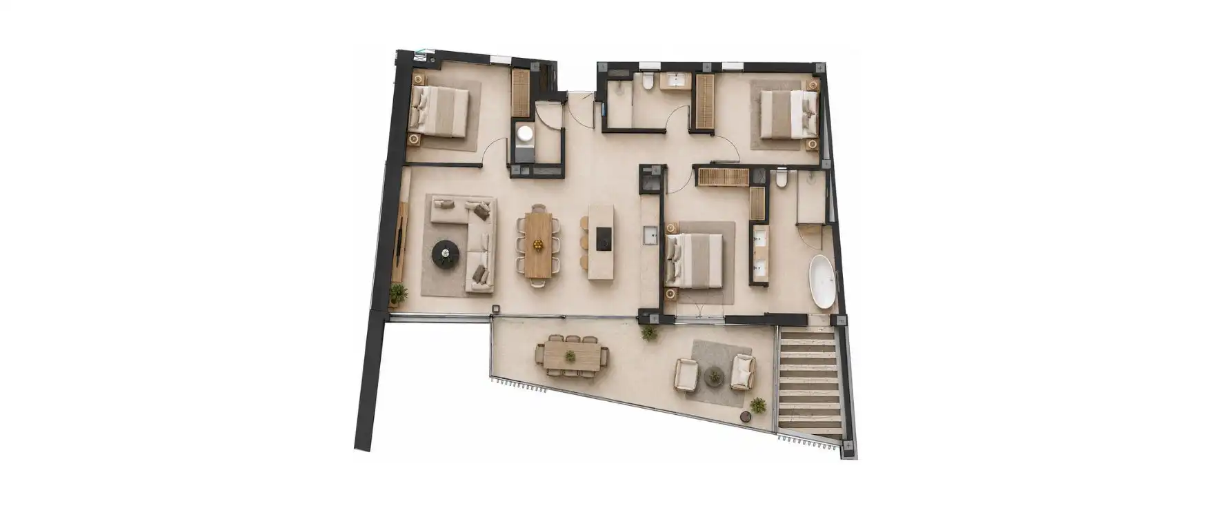 Apartamento en venta en Fígols con Aire acondicionado, Calefacción y Jardín privado