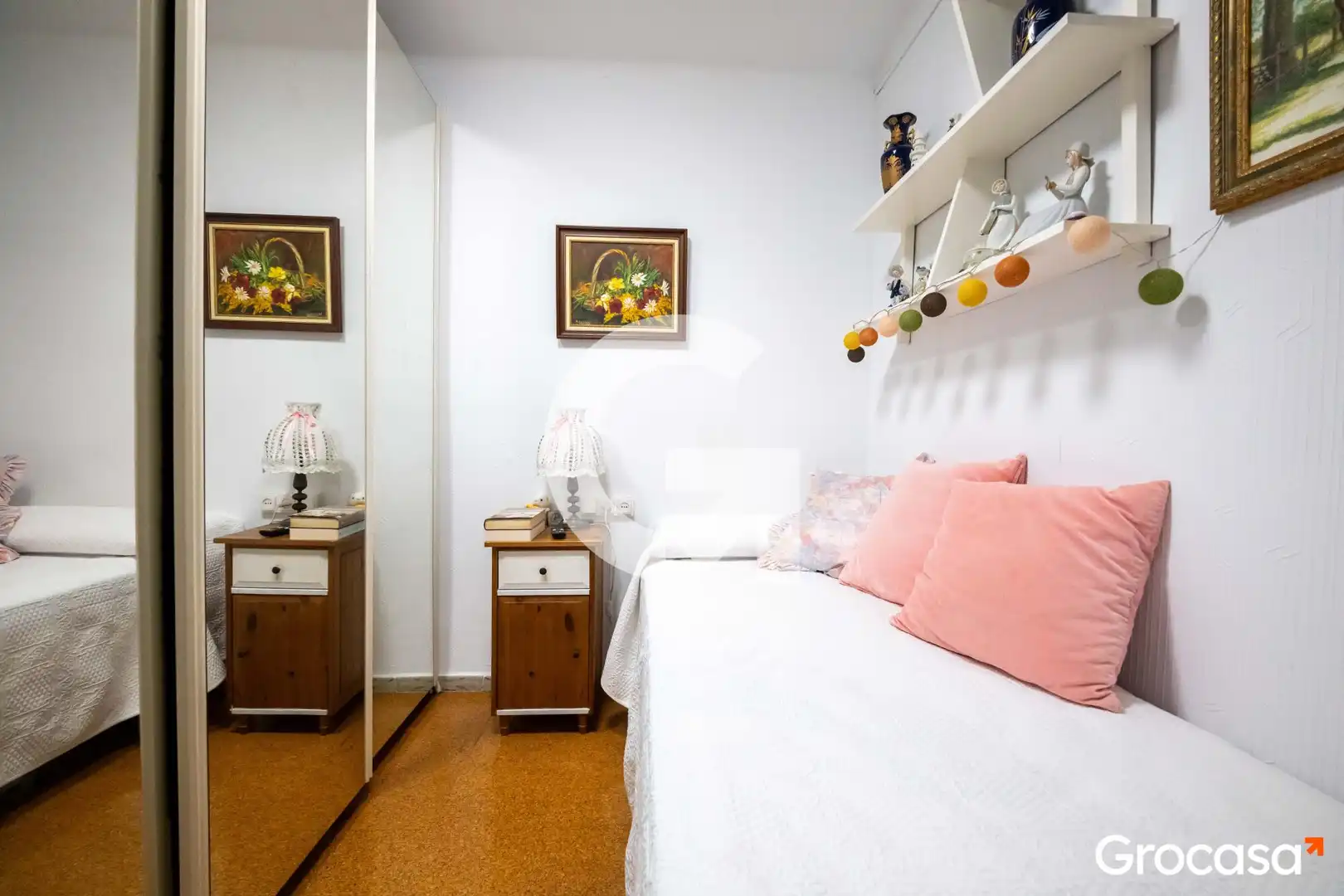 Bedroom of Flat for sale in Mataró  with Air Conditioner, Oven and Washing machine