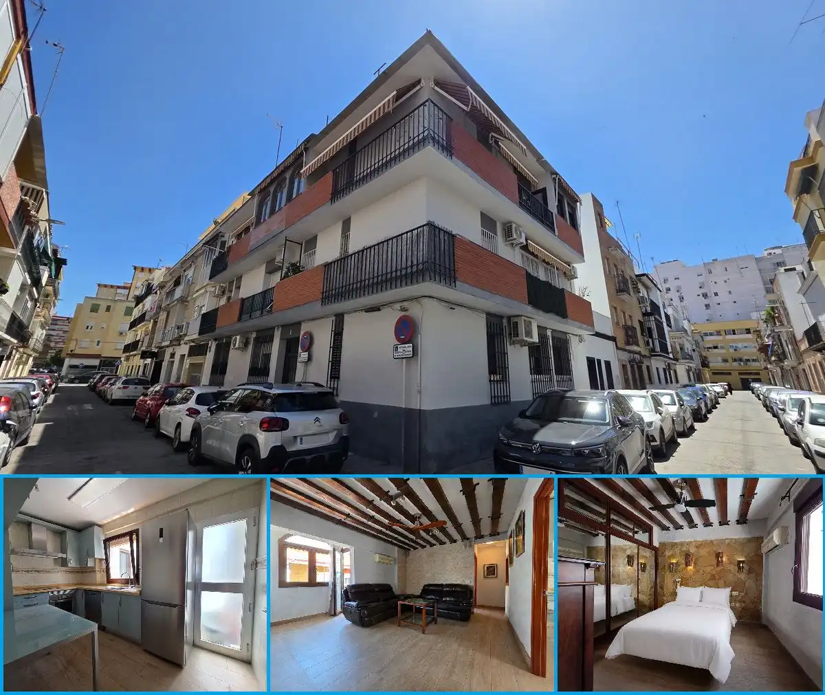 Vista exterior de Piso en venta en Sevilla con Aire acondicionado, Calefacción y Terraza