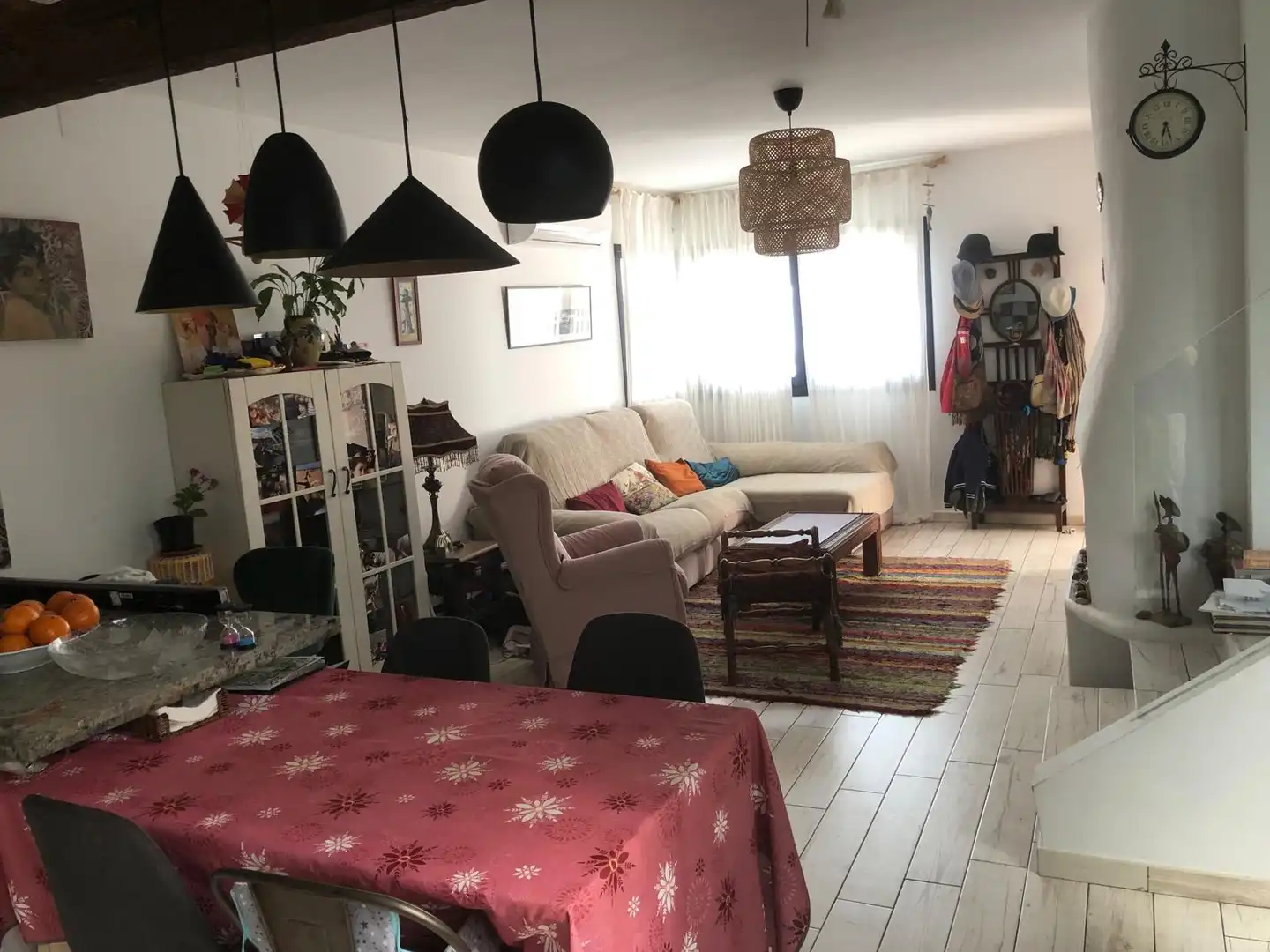 Living room of Houses for rent in Sanlúcar de Barrameda  with Air Conditioner, Heating and Terrace