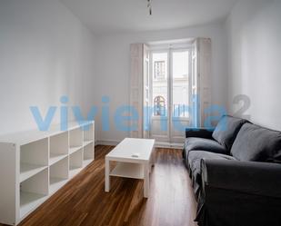 Living room of Flat to rent in  Madrid Capital  with Heating and Balcony