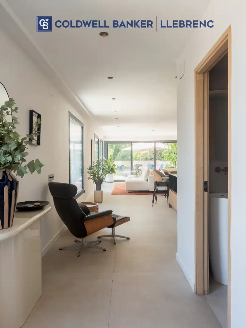 Sala de estar de Casa o chalet en venta en Barcelona con Aire acondicionado, Calefacción y Jardín privado