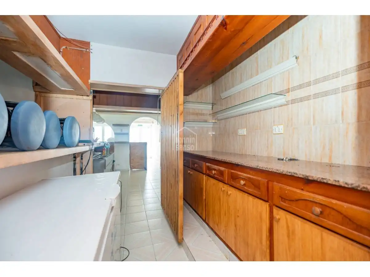 Kitchen of Apartments for sale in Es Castell  with Terrace and Furnished