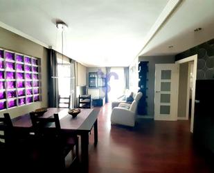 Living room of Flat for sale in León Capital   with Heating, Parquet flooring and Terrace