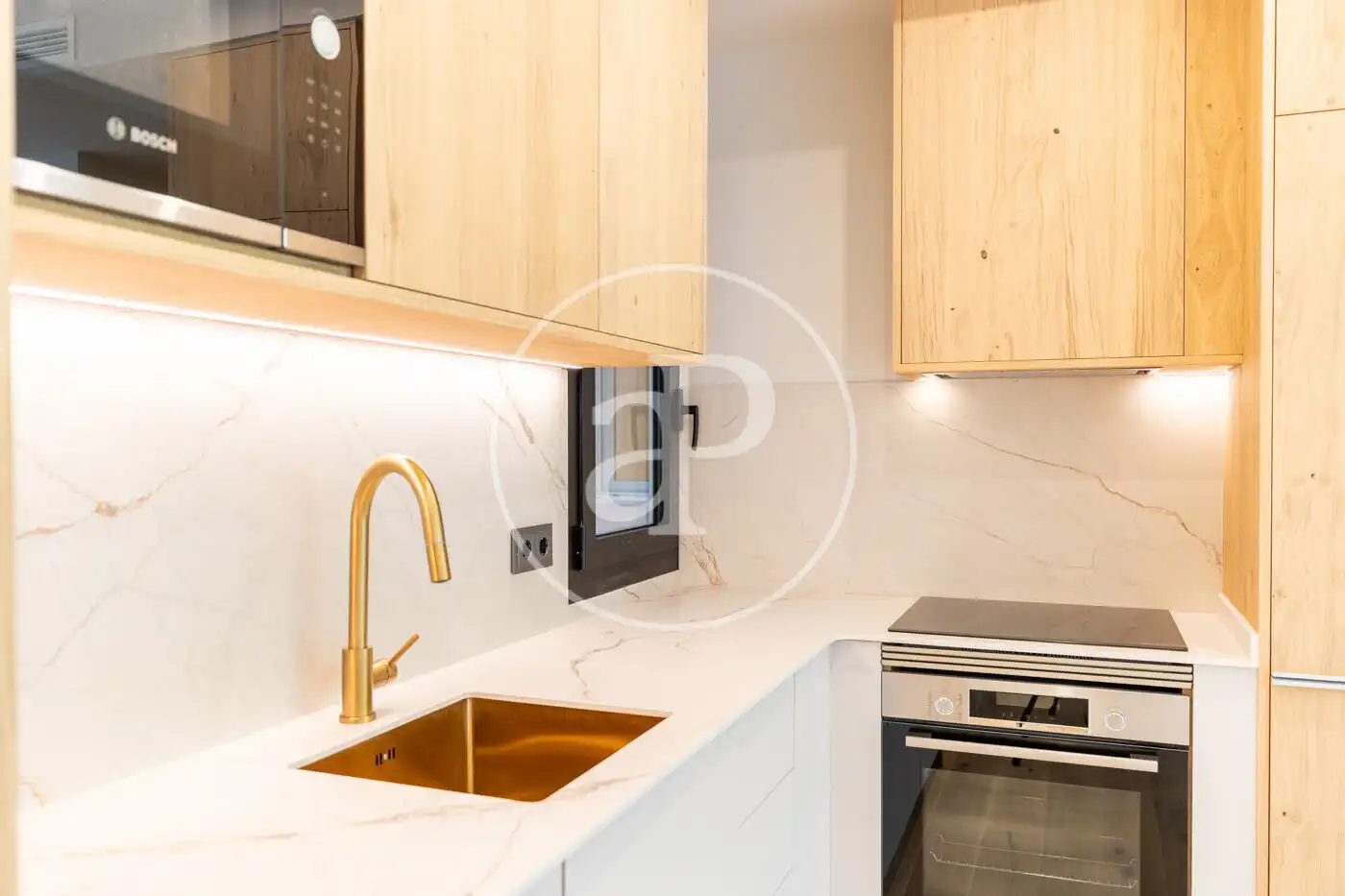 Cocina de Piso en venta en Barcelona con Aire acondicionado, Calefacción y Amueblado