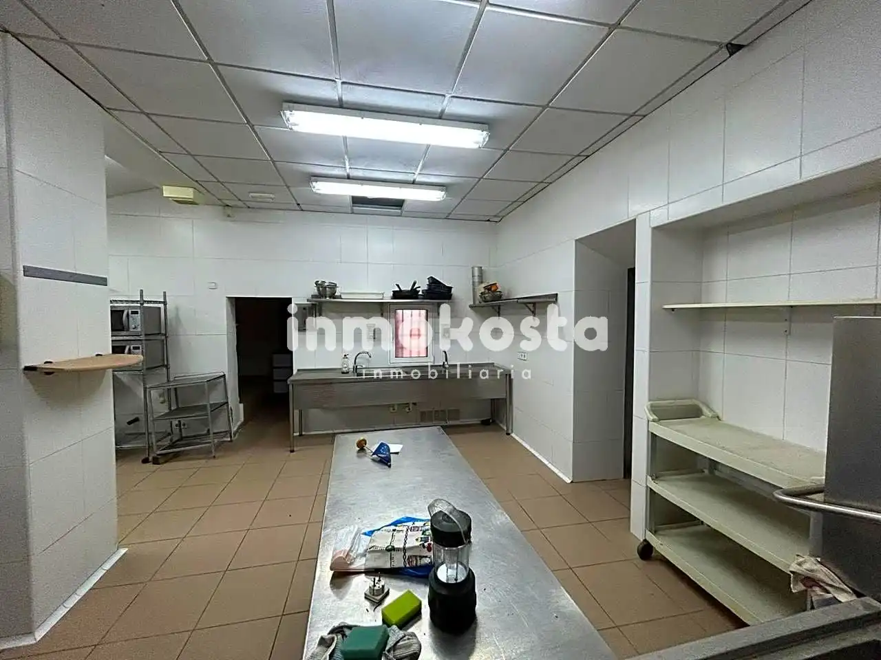 Kitchen of Commercial properties for sale in Villajoyosa / La Vila Joiosa  with Air Conditioner