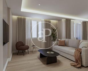 Living room of Flat for sale in  Madrid Capital  with Air Conditioner, Heating and Furnished